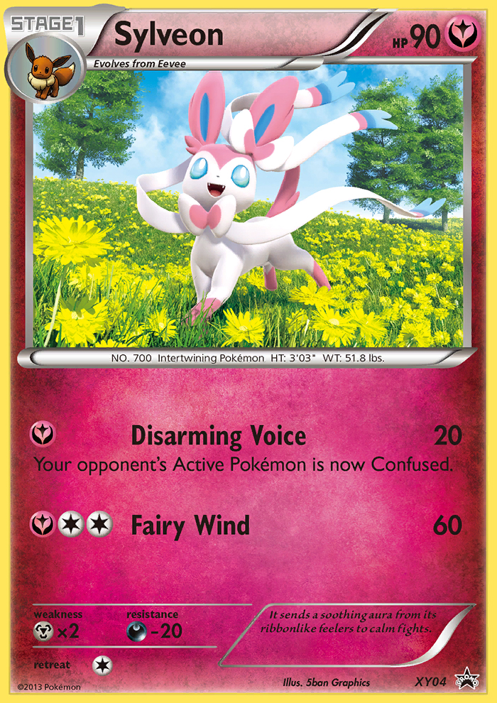 Sylveon XY04 XY Black Star Promos