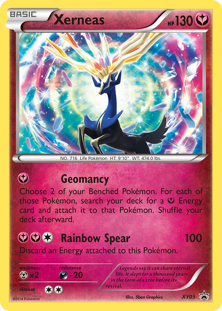 Xerneas XY05 XY Black Star Promos