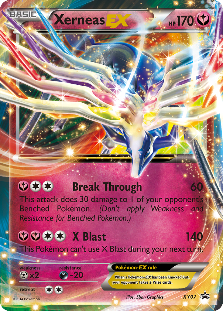 Xerneas-EX XY07 XY Black Star Promos