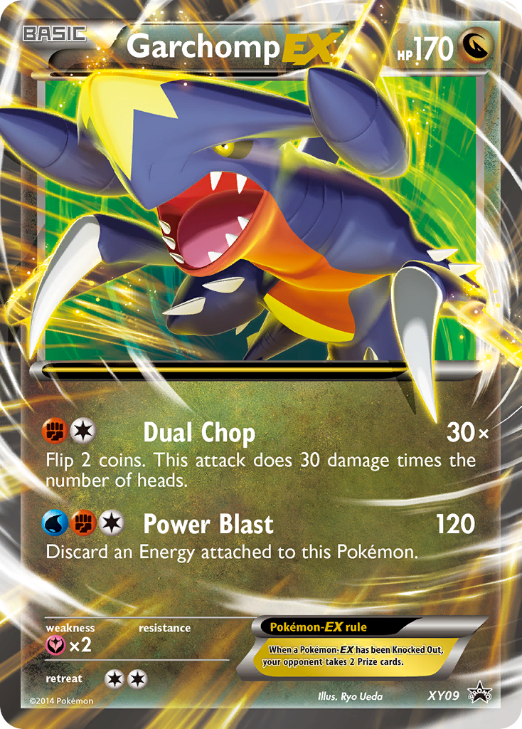 Garchomp-EX XY09 XY Black Star Promos