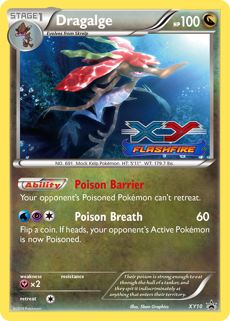 Dragalge XY10 XY Black Star Promos