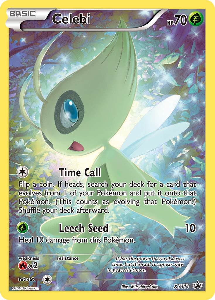 Celebi XY111 XY Black Star Promos