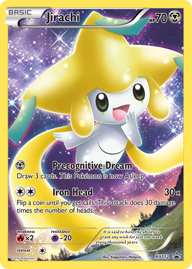 Jirachi XY112 XY Black Star Promos