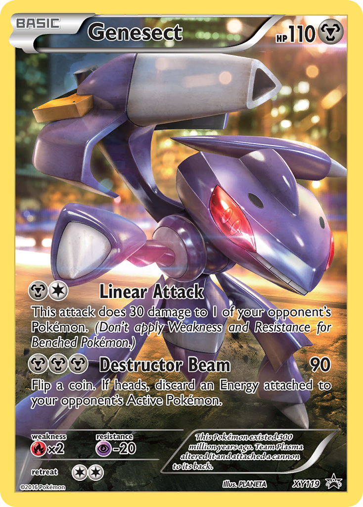 Genesect XY119 XY Black Star Promos