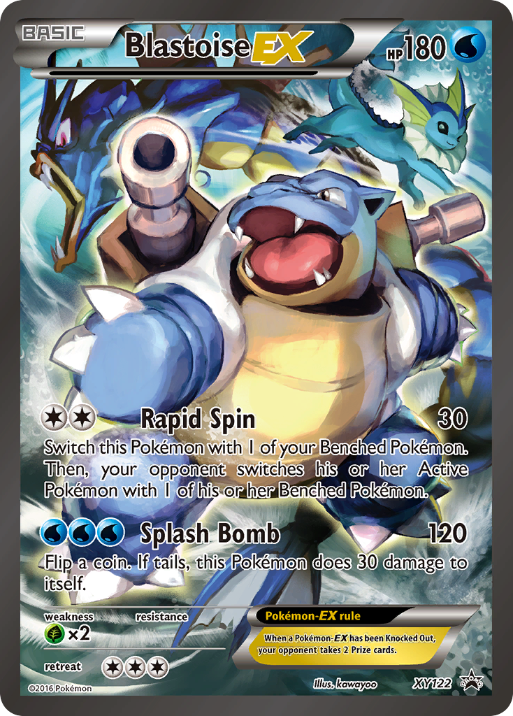 Blastoise-EX XY122 XY Black Star Promos