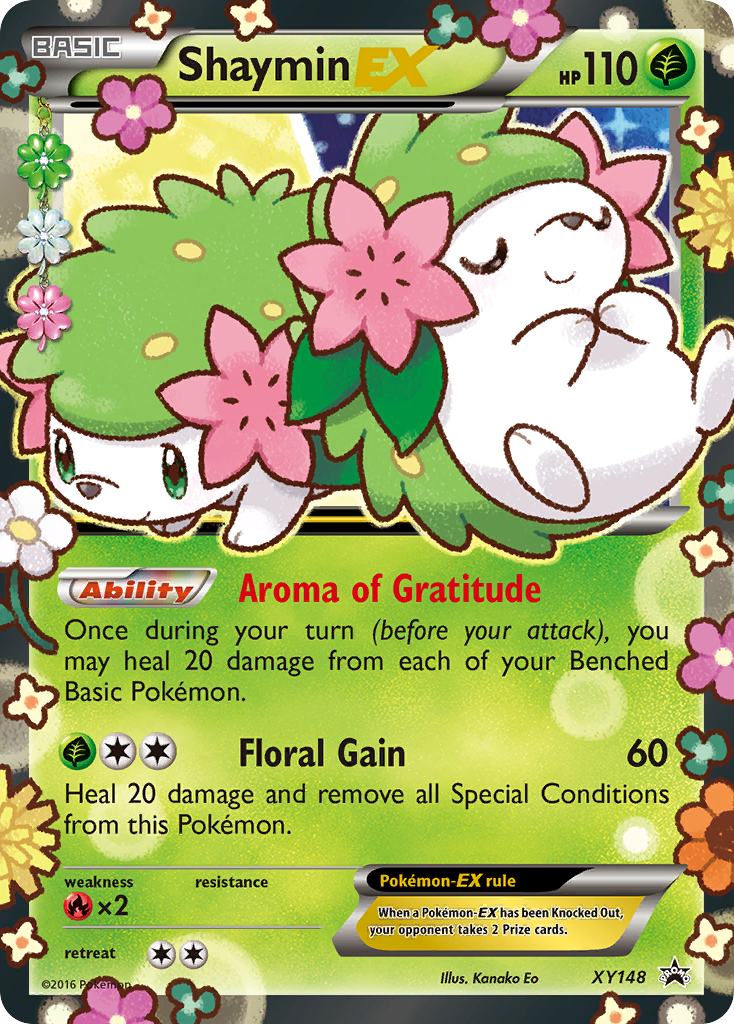 Shaymin-EX XY148 XY Black Star Promos