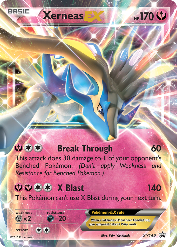 Xerneas-EX XY149 XY Black Star Promos