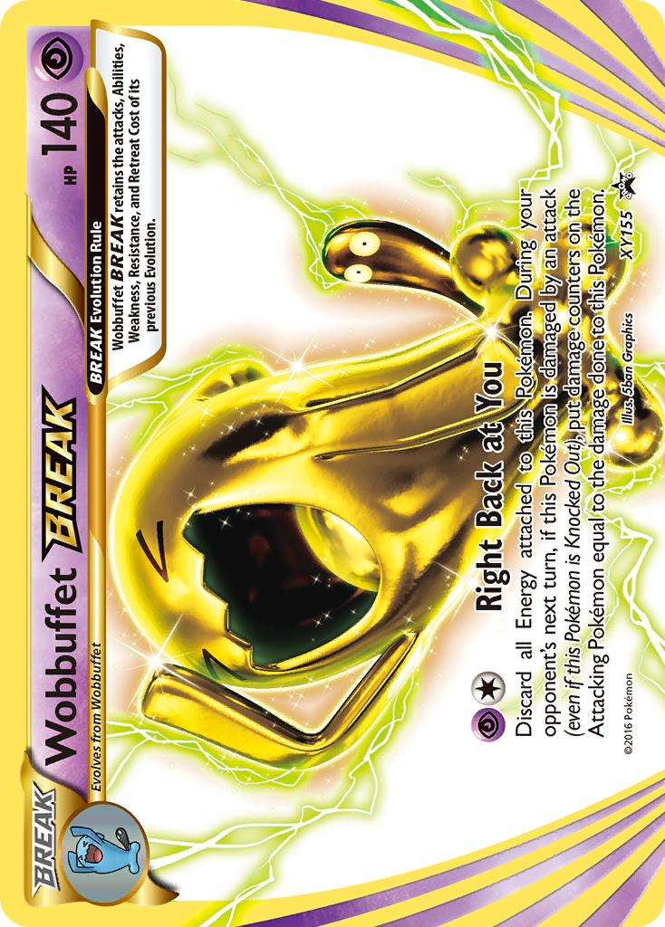 Wobbuffet BREAK XY155 XY Black Star Promos