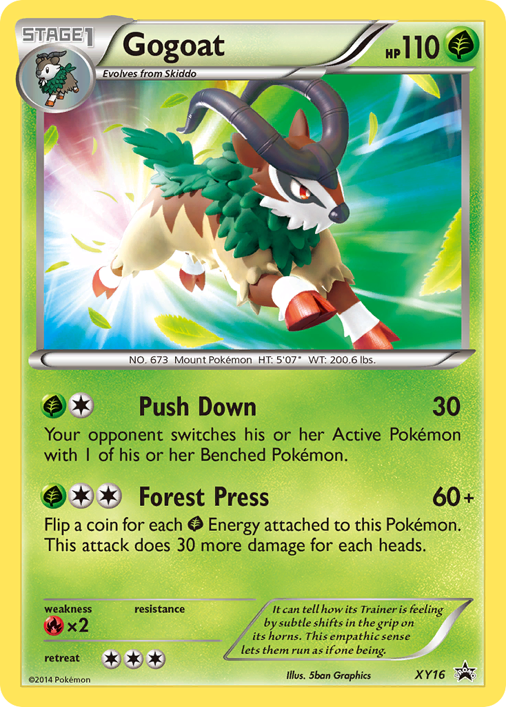 Gogoat XY16 XY Black Star Promos