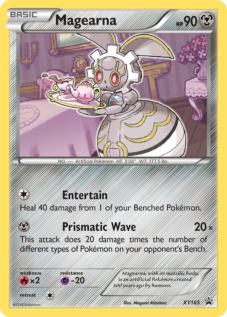 Magearna XY165 XY Black Star Promos
