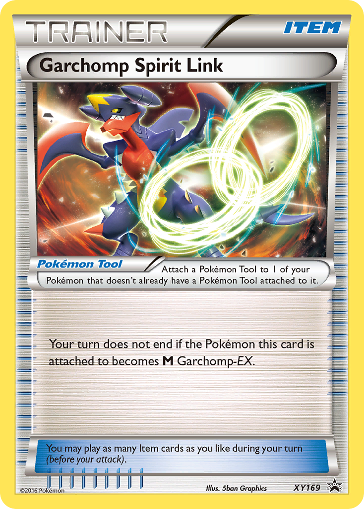 Garchomp Spirit Link XY169 XY Black Star Promos