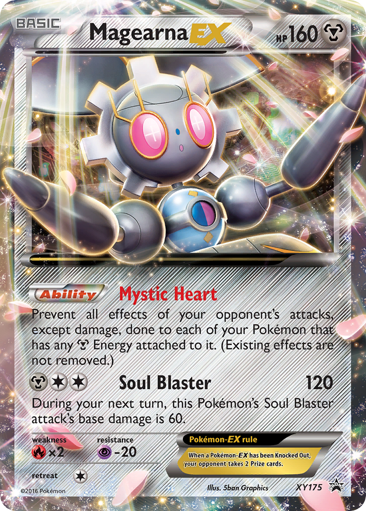 Magearna-EX XY175 XY Black Star Promos