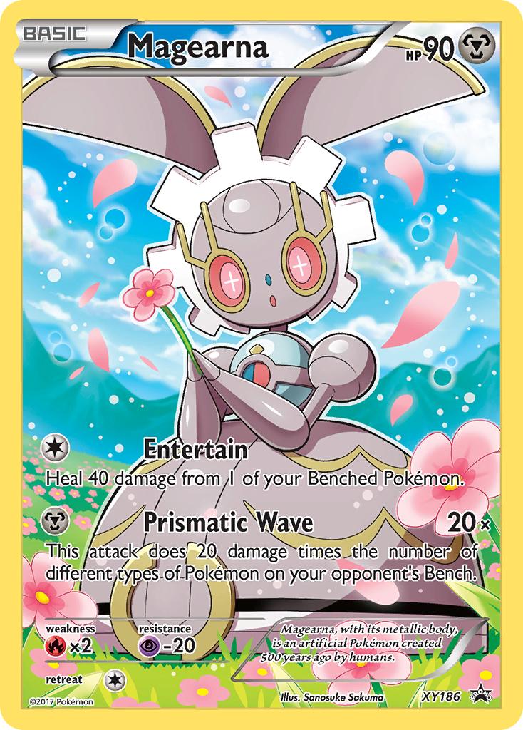 Magearna XY186 XY Black Star Promos