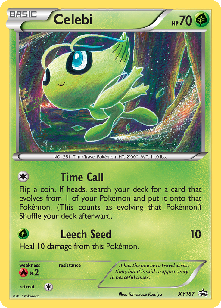Celebi XY187 XY Black Star Promos