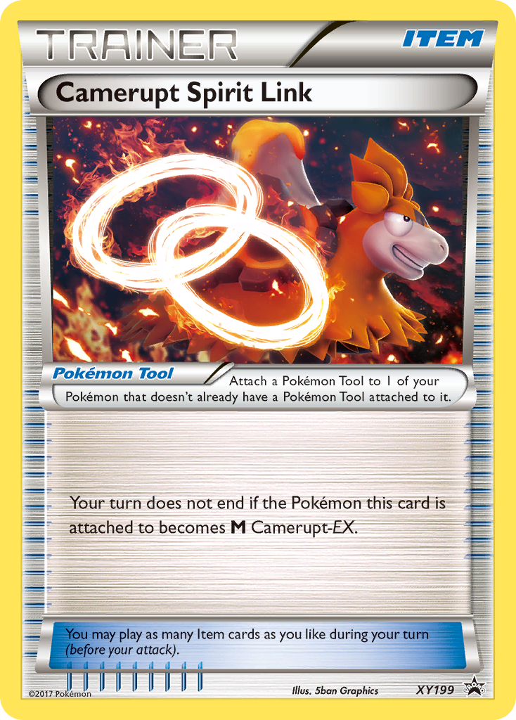 Camerupt Spirit Link XY199 XY Black Star Promos