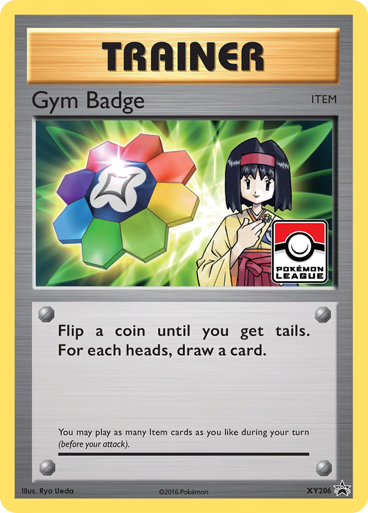 Gym Badge XY206 XY Black Star Promos