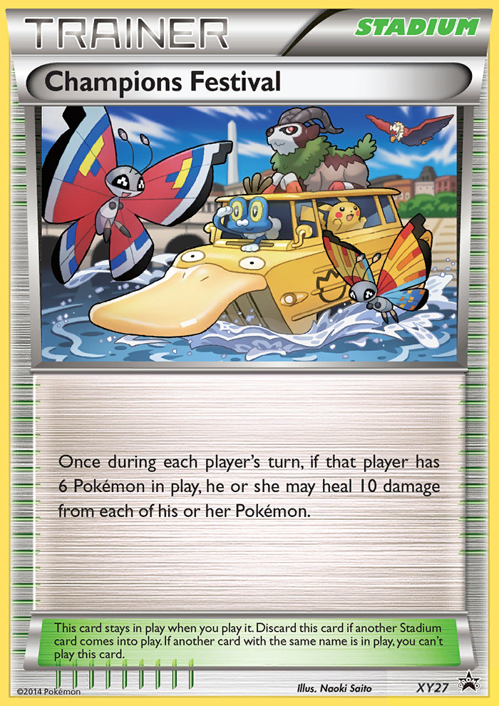 Champions Festival XY27 XY Black Star Promos