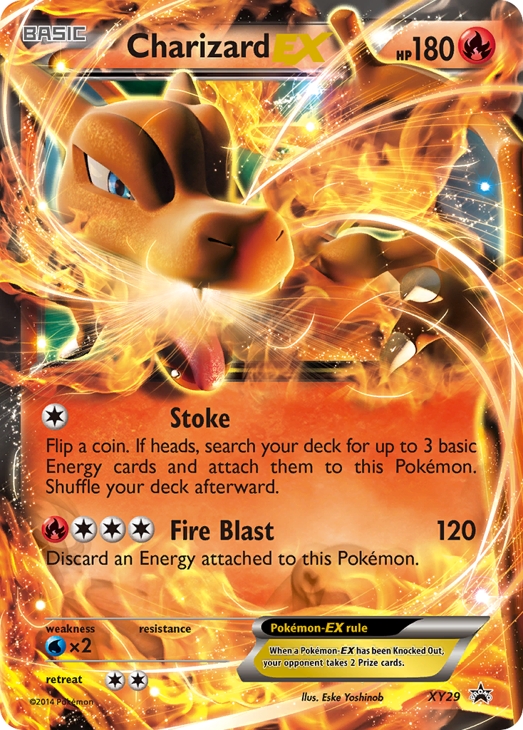 Charizard-EX XY29 XY Black Star Promos