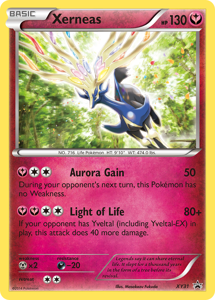 Xerneas XY31 XY Black Star Promos