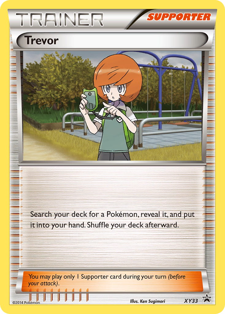 Trevor XY33 XY Black Star Promos