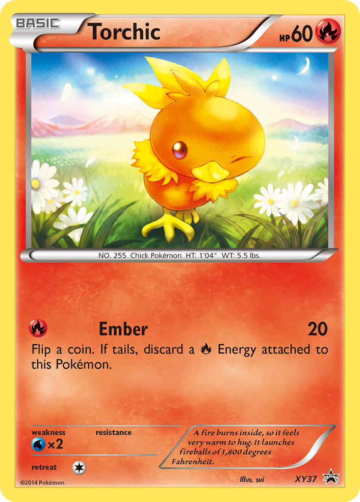 Torchic XY37 XY Black Star Promos