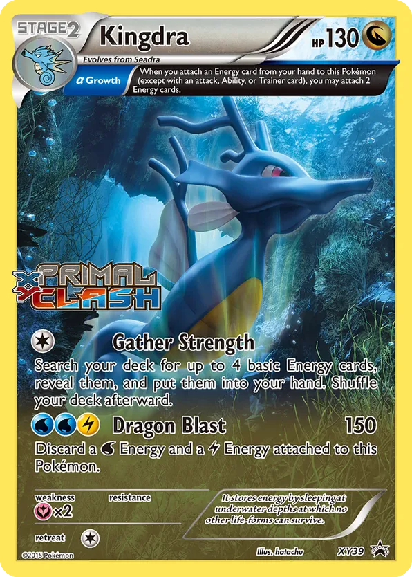 Kingdra XY39 XY Black Star Promos