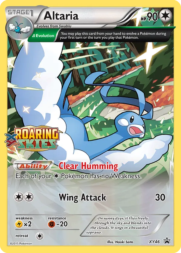 Altaria XY46 XY Black Star Promos