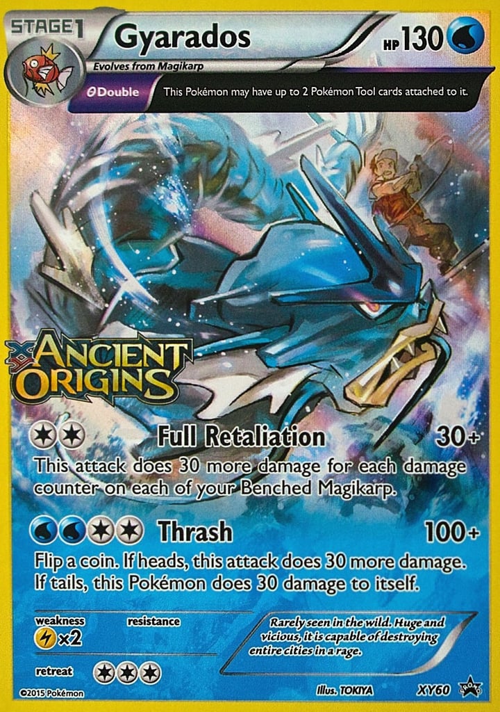 Gyarados XY60 XY Black Star Promos