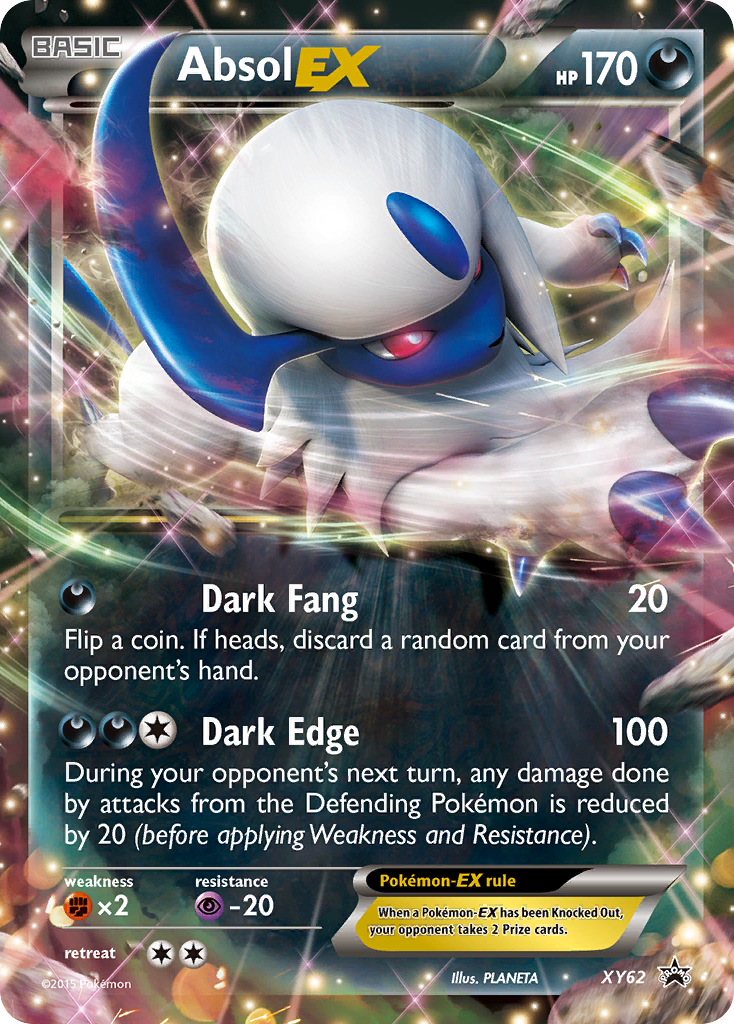 Absol-EX XY62 XY Black Star Promos