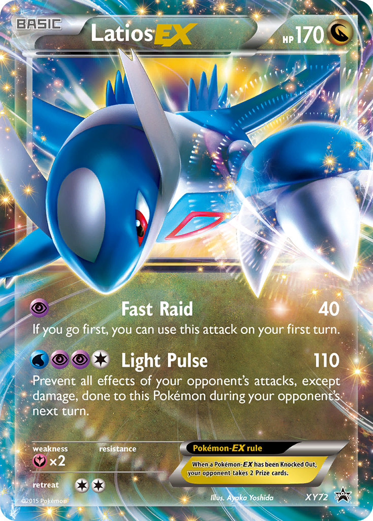 Latios-EX XY72 XY Black Star Promos