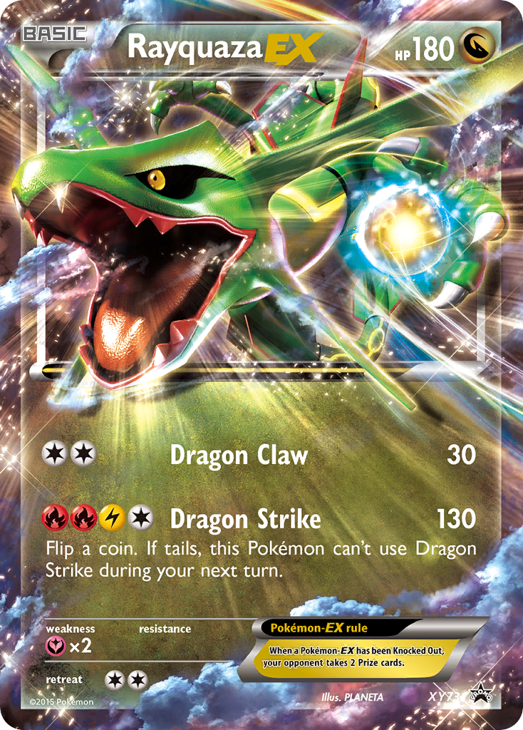 Rayquaza-EX XY73 XY Black Star Promos