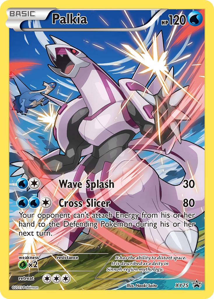 Palkia XY75 XY Black Star Promos