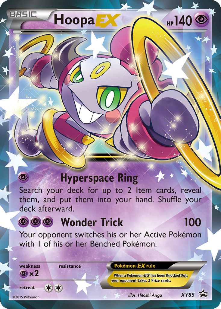 Hoopa-EX XY85 XY Black Star Promos