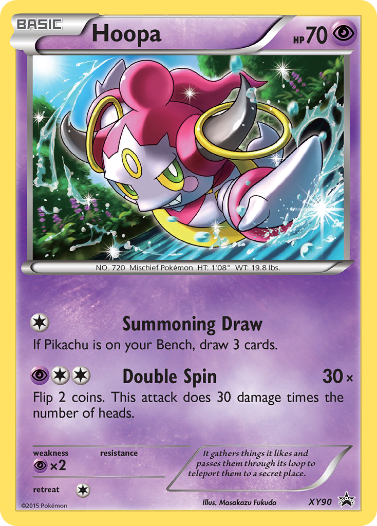 Hoopa XY90 XY Black Star Promos