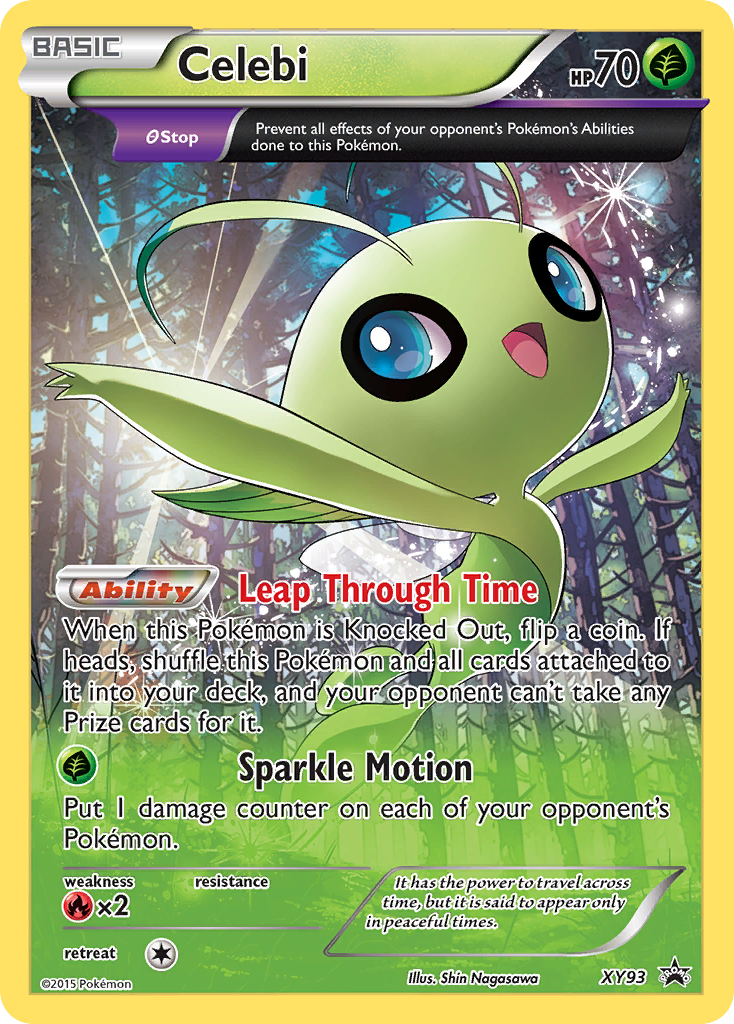 Celebi XY93 XY Black Star Promos