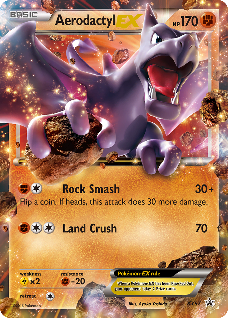 Aerodactyl-EX XY97 XY Black Star Promos