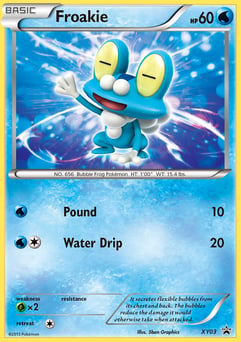 Froakie XY03 XY Black Star Promos