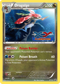 Dragalge XY10 XY Black Star Promos