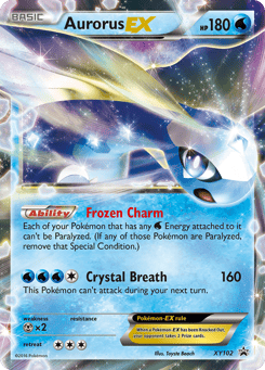 Aurorus-EX XY102 XY Black Star Promos