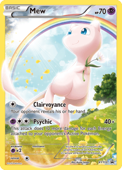 Mew XY110 XY Black Star Promos