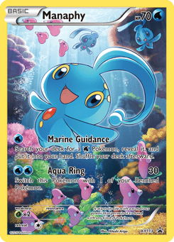 Manaphy XY113 XY Black Star Promos
