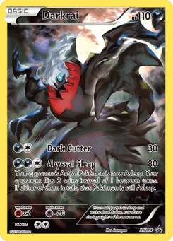 Darkrai XY114 XY Black Star Promos