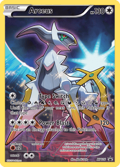 Arceus XY116 XY Black Star Promos