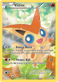 Victini XY117 XY Black Star Promos