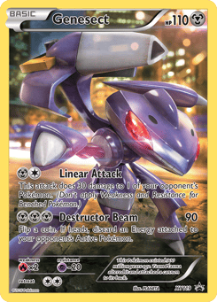 Genesect XY119 XY Black Star Promos