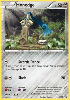 Honedge XY12 XY Black Star Promos