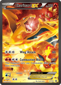 Charizard-EX XY121 XY Black Star Promos
