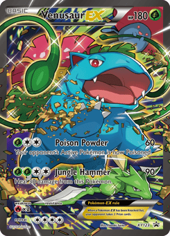 Venusaur-EX XY123 XY Black Star Promos