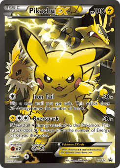 Pikachu-EX XY124 XY Black Star Promos
