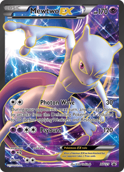 Mewtwo-EX XY125 XY Black Star Promos